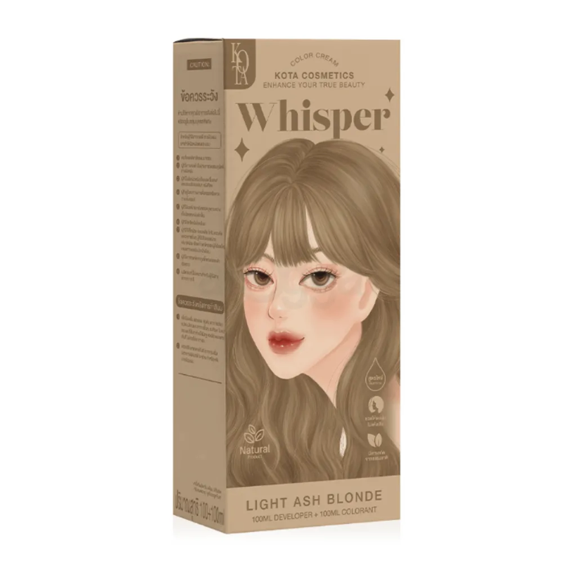 Kota Cosmetics Color Cream Light ash Blonde Whisper 100ml