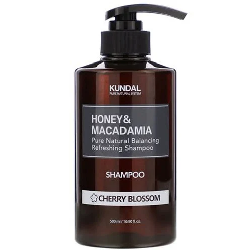KUNDAL Honey & Macadamia Pure Natural Refreshing Shampoo Cherry Blossom 500ml