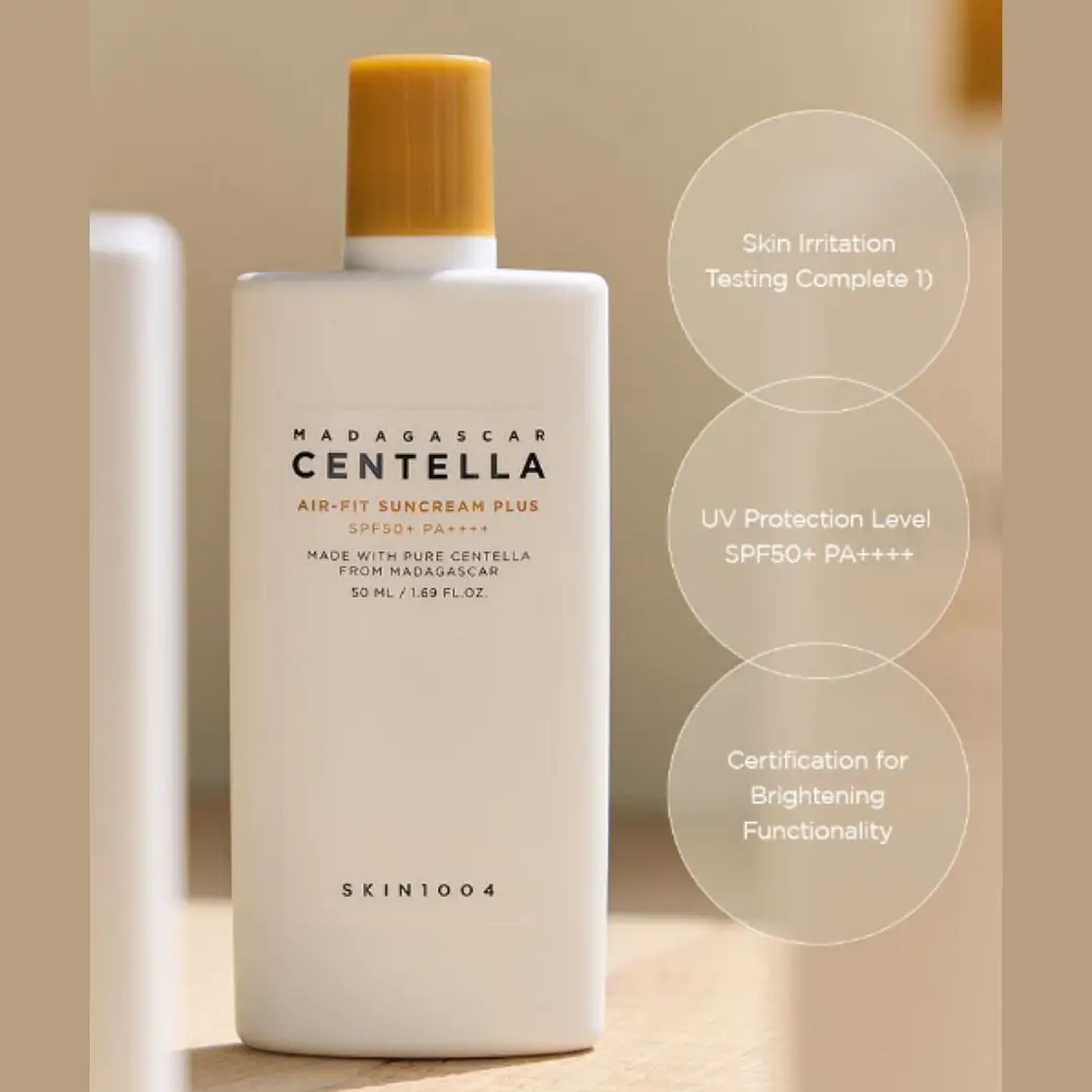 Skin 1004 Madagascar Centella Air-Fit Suncream Plus SPF50+ PA++++ 50ml