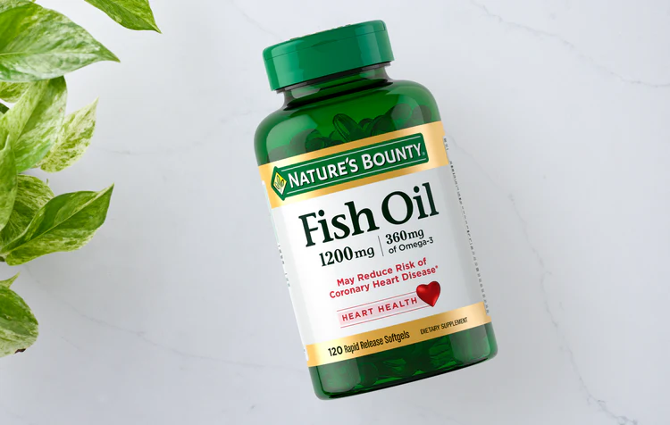 Nature's Bounty Fish Oil 1200mg With 360mg of Omega-3 (120 Rapid Release softgels)