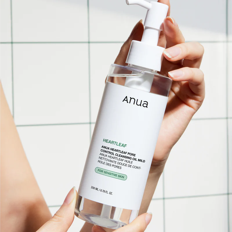 Anua Heartleaf Pore Control Cleansing Oil Mild For Sensitive Skin 200ml