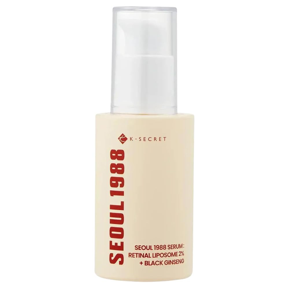 KSecret Seoul 1988 Serum: Retinal Liposome 2% + Black Ginseng 30ml