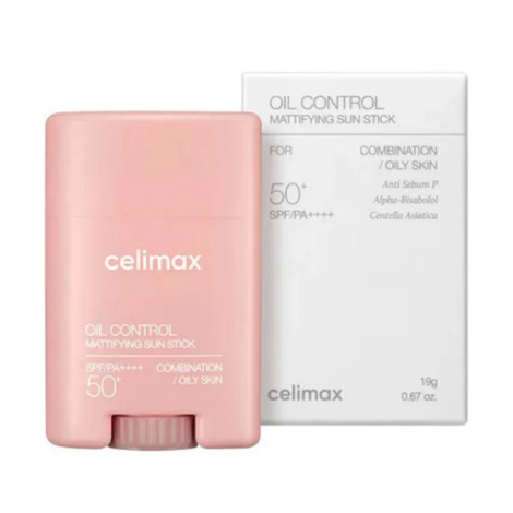 Celimax Oil Control Mattifying Sun Stick 19g