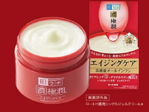 Rohto Hada Labo Gokujyun Aging care Perfect Gel (MOISTURISER) 100g (japan)