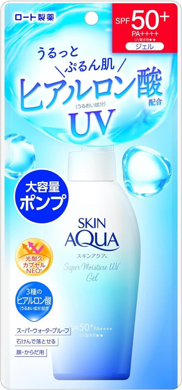 Skin Aqua Super Moisture UV Gel Pump SPF50 + PA ++++ 140g