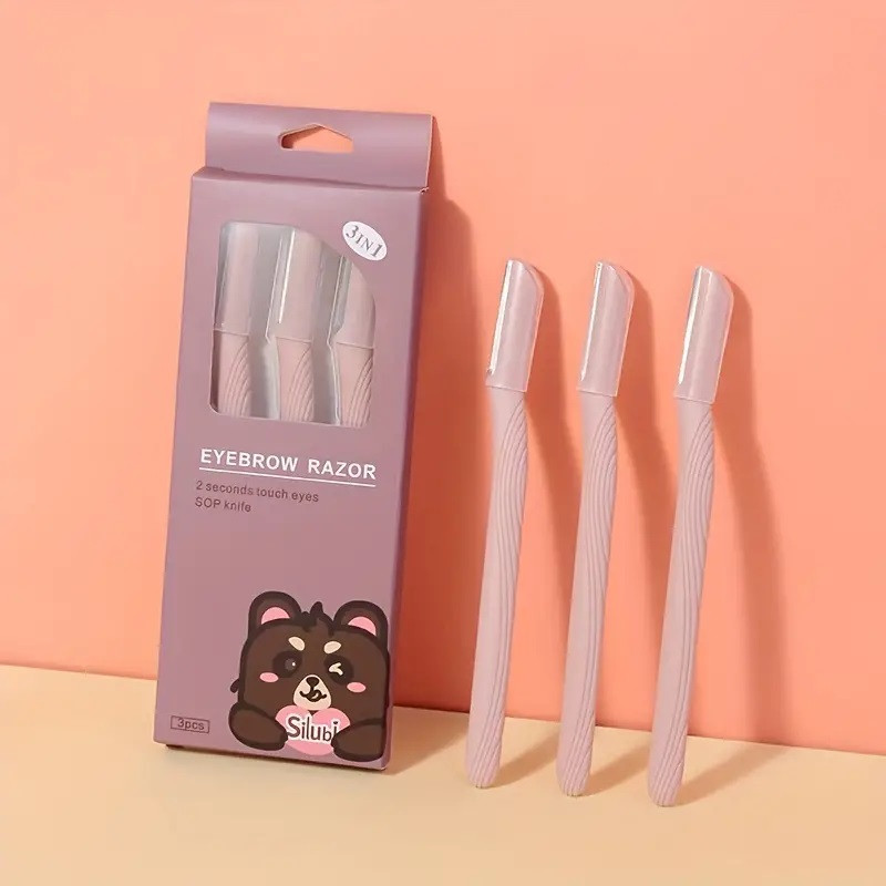 Silubi Eyebrow And Facial Razor (3pcs)