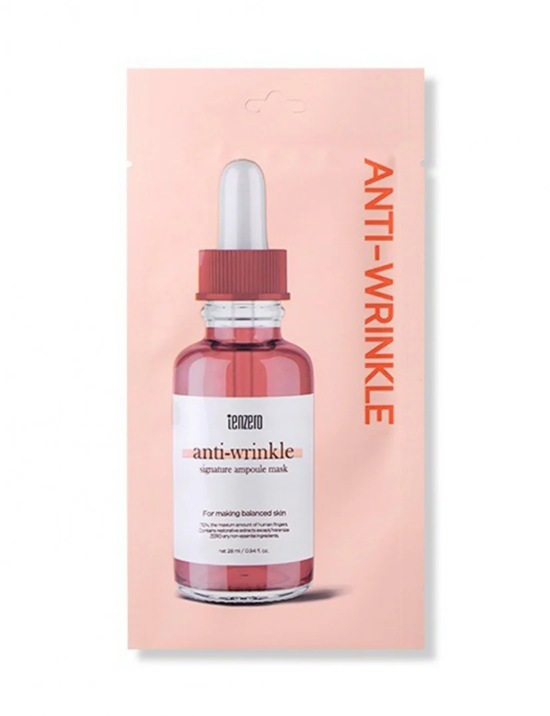 Tenzero Anti-wrinkle Signature Ampoule Mask