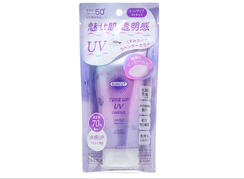 Kose - Suncut Tone Up UV Essence Sunblock SPF 50+ PA++++