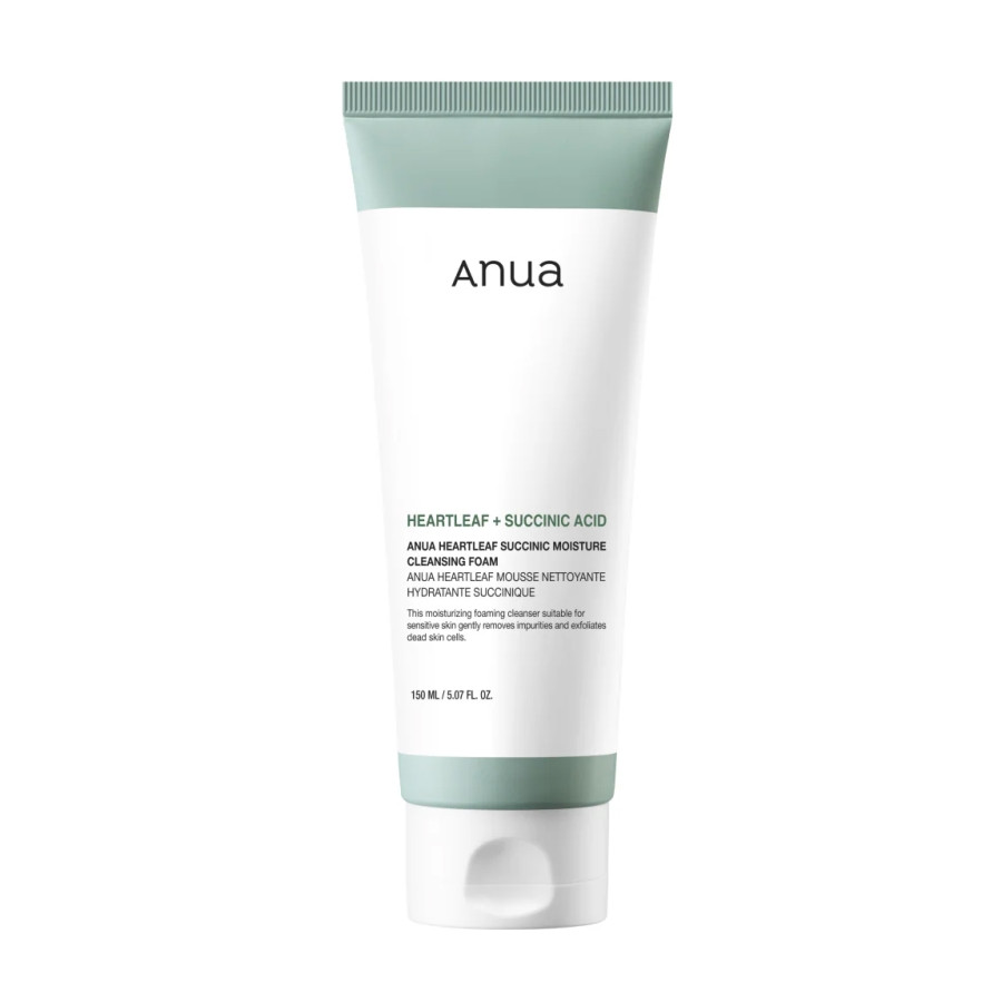 ANUA Heartleaf Succinic Moisture Cleansing Foam 150ml