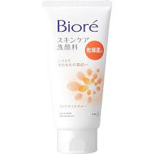 Biore Skin care Facial Wash Rich Moisture For Dry Skin 130g (Japan)
