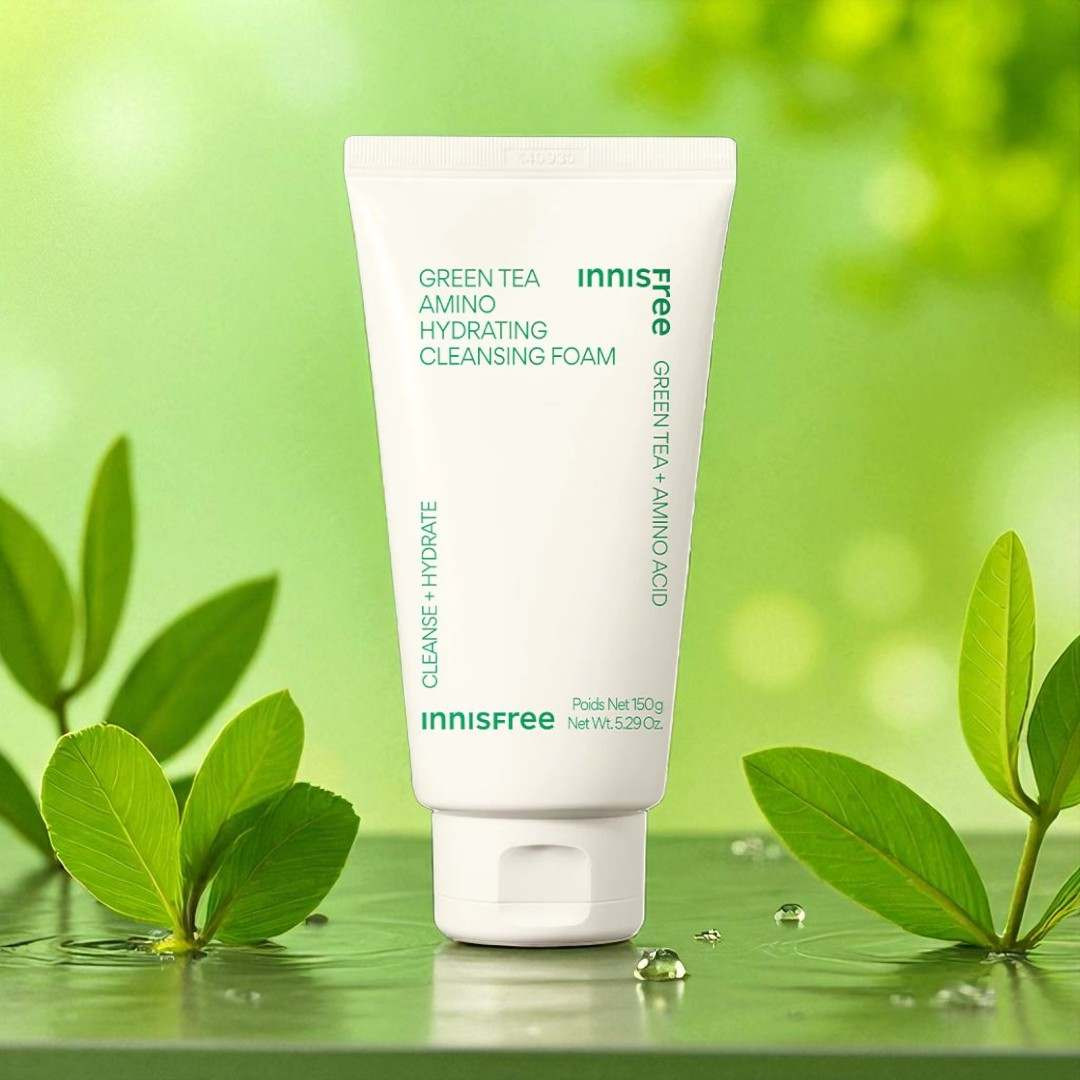 INNISFREE Green Tea Amino Hydrating Cleansing Foam 150ml