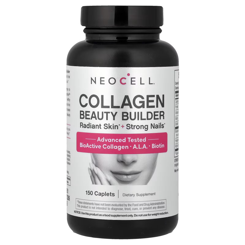 NeoCell Collagen Beauty Builder Radiant Skin + Strong Nails 150 Caplets